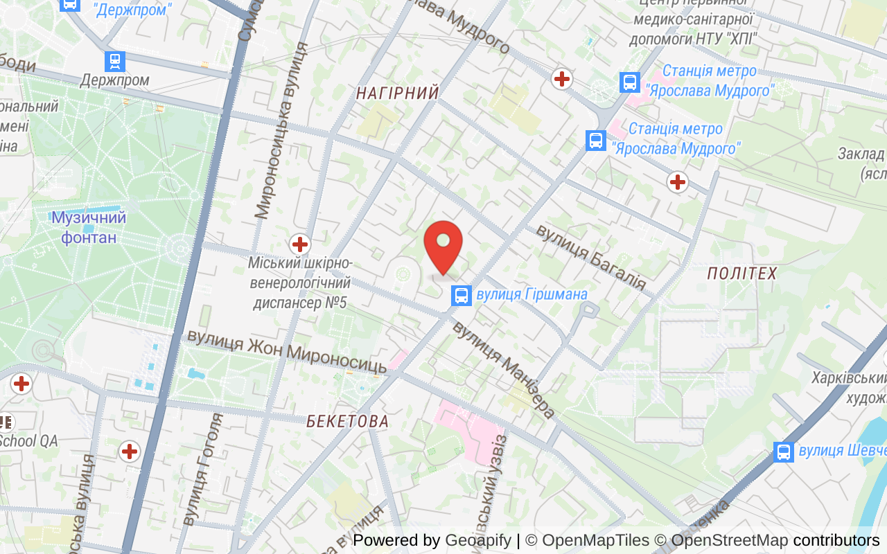 вул. Пушкінська, 49А. Харків