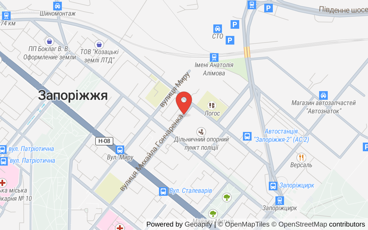 вулиця Михайла Гончаренка, 5, Запоріжжя
